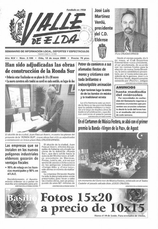 N&uacute;mero 2.199<span>12 de mayo de 2000</span>