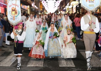 Flores falleras para los Santos Patronos