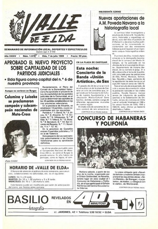 N&uacute;mero 1.678<span>7 de julio de 1989</span>