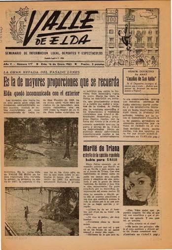 N&uacute;mero 0177 - 16 de enero de 1960