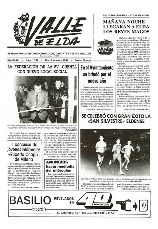 N&uacute;mero 1.748<span>4 de enero de 1991</span>