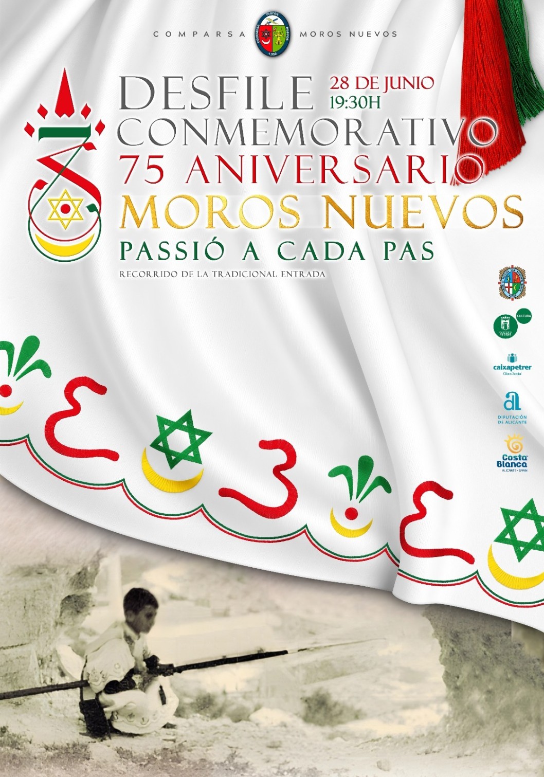Desfile conmemorativo 75 aniversario Moros Nuevos Desfile conmemorativo 75 aniversario Moros Nuevos