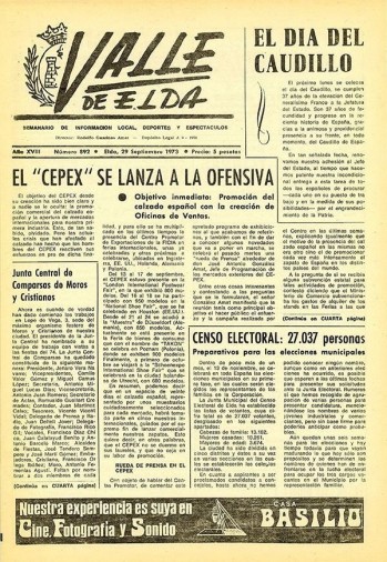 N&uacute;mero 0892 - 29 de septiembre de 1973
