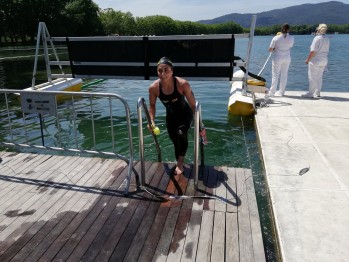 La eldense Alba Herrero se proclama campeona de Espa&ntilde;a junior de aguas abiertas