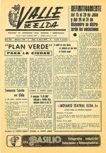 N&uacute;mero 0920 - 13 de abril de 1974