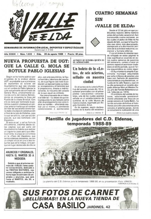 N&uacute;mero 1.633<span>26 de julio de 1988</span>