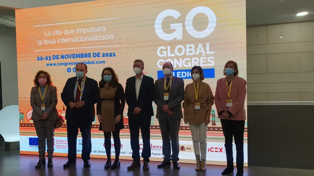 El 6º Congreso Go Global retoma la presencialidad con más de 20 países para fomentar las exportaciones de las pymes de la Comunidad El 6º Congreso Go Global retoma la presencialidad con más de 20 países para fomentar las exportaciones de las pymes de la Comunidad