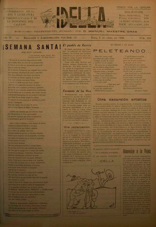 Idella n&ordm; 159<span>A&ntilde;o 1929</span>