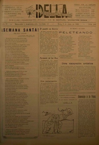 Idella n&ordm; 159 - A&ntilde;o 1929