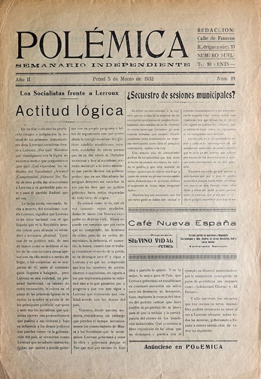 Polémica 19 Polémica 19