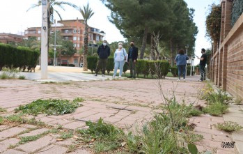 Ciudadanos Petrer denuncia el "olvido" de la plaza Hip&oacute;lito Navarro