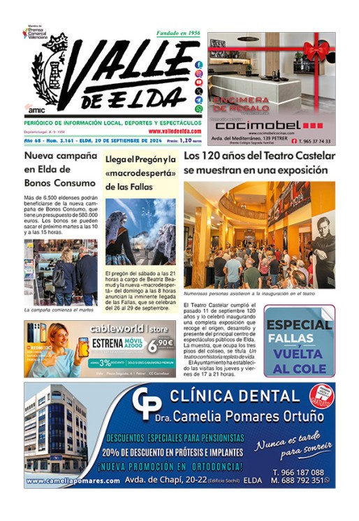 N&uacute;mero 3.161<span>20 de septiembre de 2024</span>