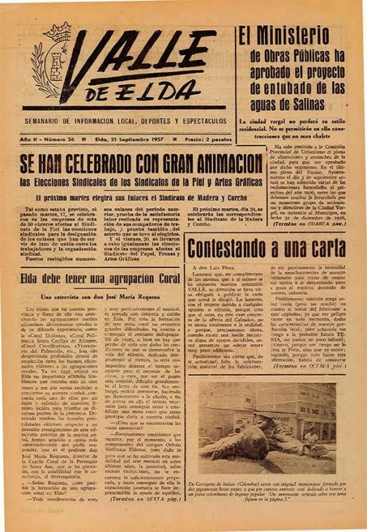 N&uacute;mero 0056<span>21 de septiembre de 1957</span>