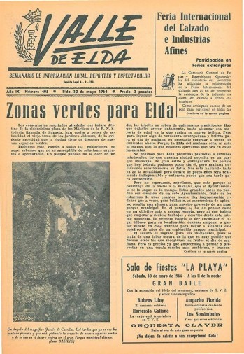 N&uacute;mero 0405 - 30 de mayo de 1964