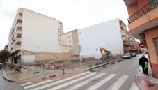 Acondicionan el aparcamiento de la calle Arag&oacute;n