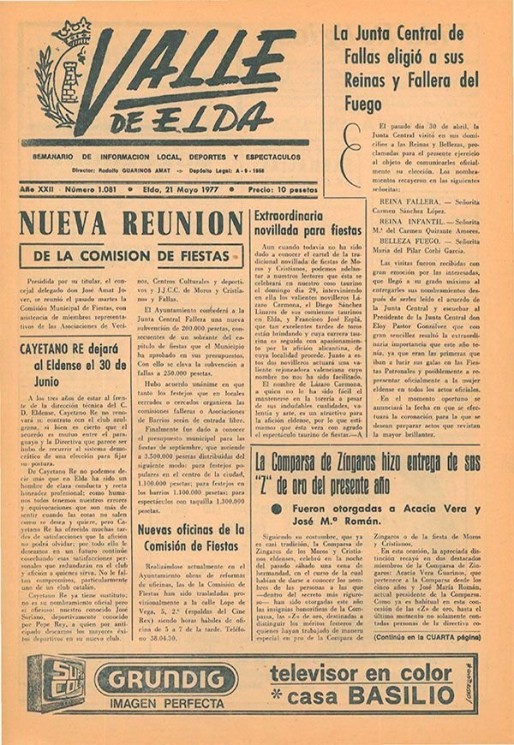 N&uacute;mero 1.081<span>21 de mayo de 1977</span>