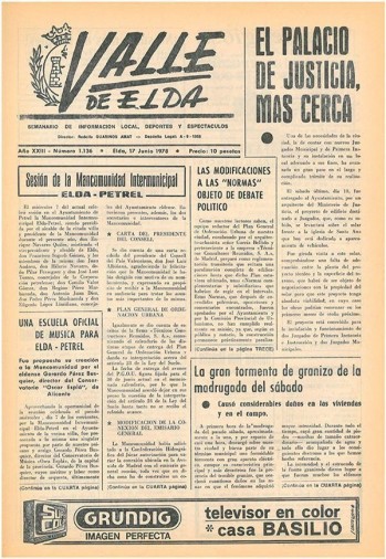 N&uacute;mero 1.136 - 17 de junio de 1978