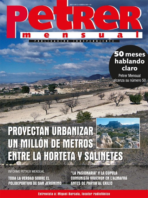 Petrer Mensual N&ordm; 50<span>Febrero de 2005</span>