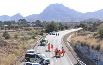 Fallece un hombre tras un choque frontal en la carretera de Mon&oacute;var