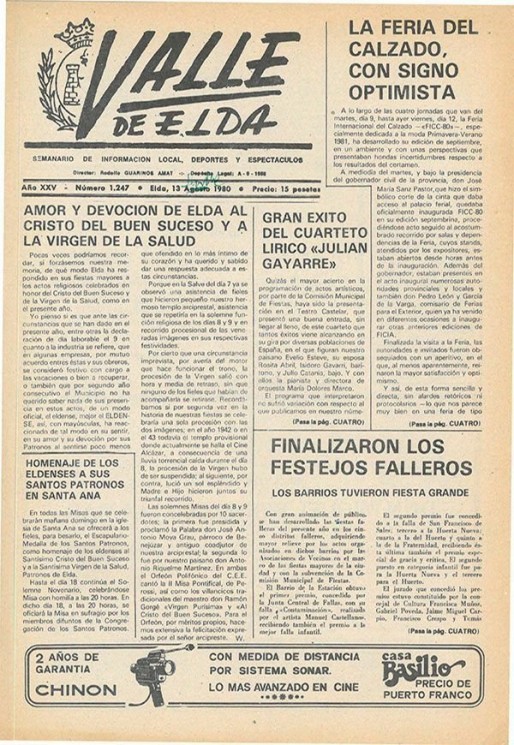 N&uacute;mero 1.247<span>13 de septiembre de 1980</span>