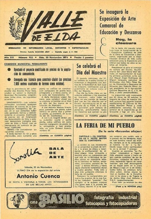 N&uacute;mero 0953<span>30 de noviembre de 1974</span>