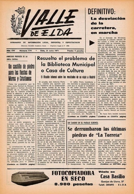 N&uacute;mero 0779<span>31 de julio de 1971</span>