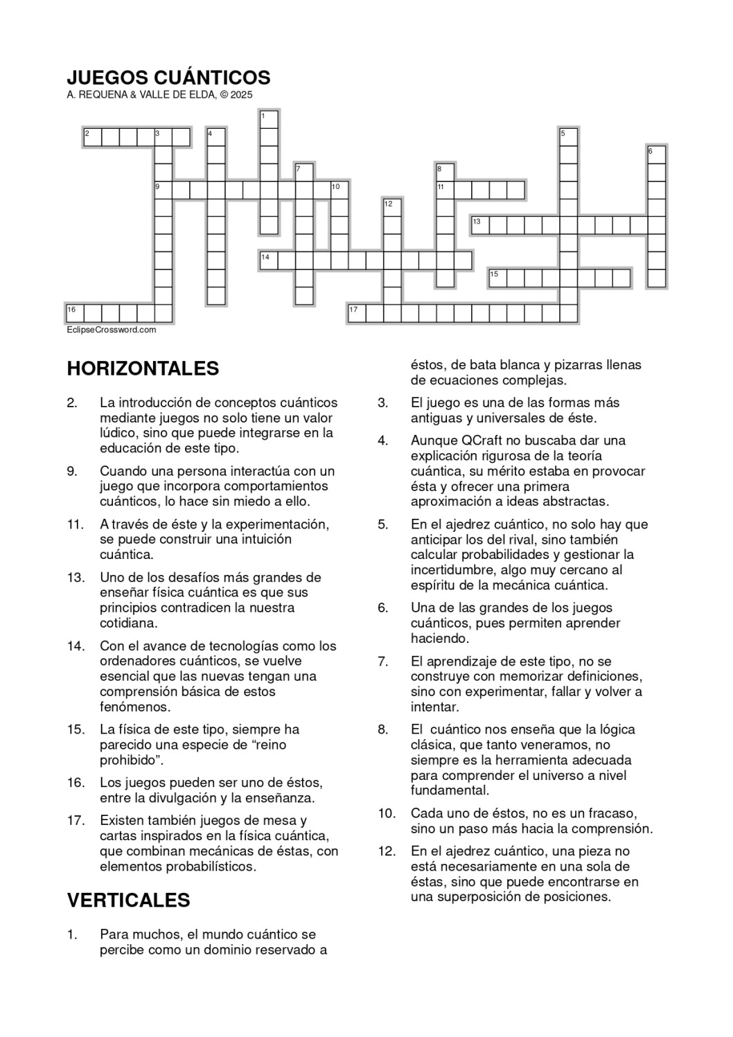 Juegos cuánticos Juegos cuánticos