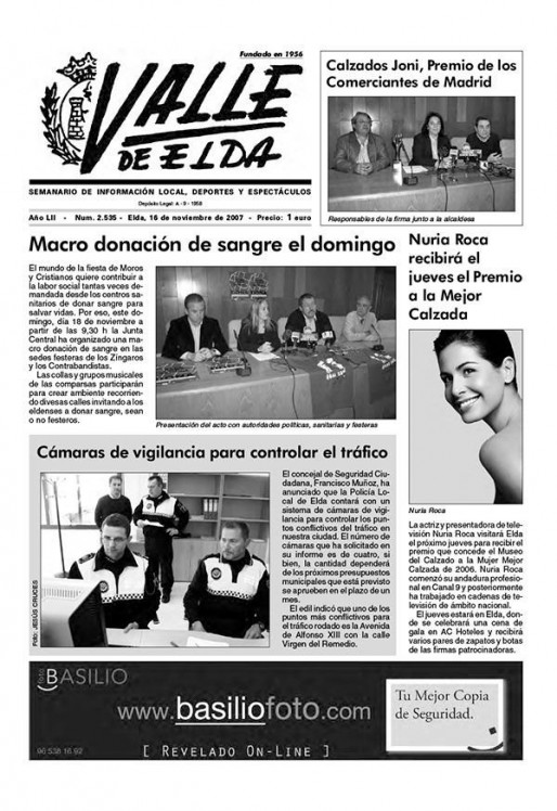 N&uacute;mero 2.535<span>16 de noviembre de 2007</span>