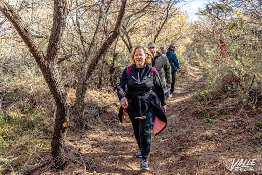 Cientos de personas inauguran la nueva ruta del pantano