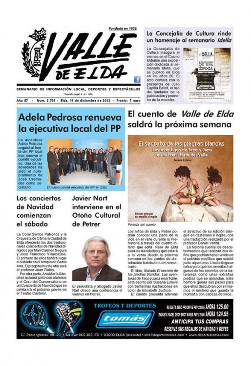 N&uacute;mero 2.755<span>14 de diciembre de 2012</span>