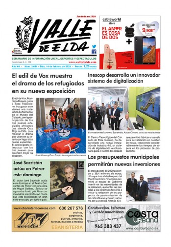 N&uacute;mero 3.061 - 14 de febrero de 2020