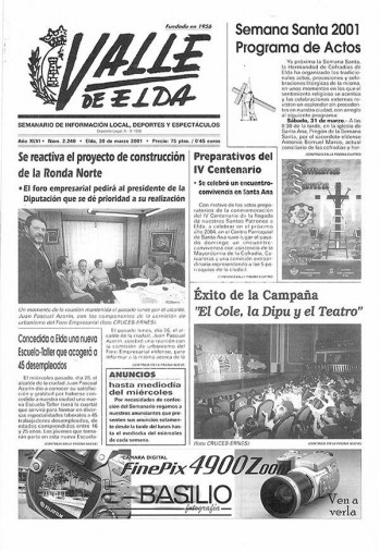 N&uacute;mero 2.240 - 30 de marzo de 2001