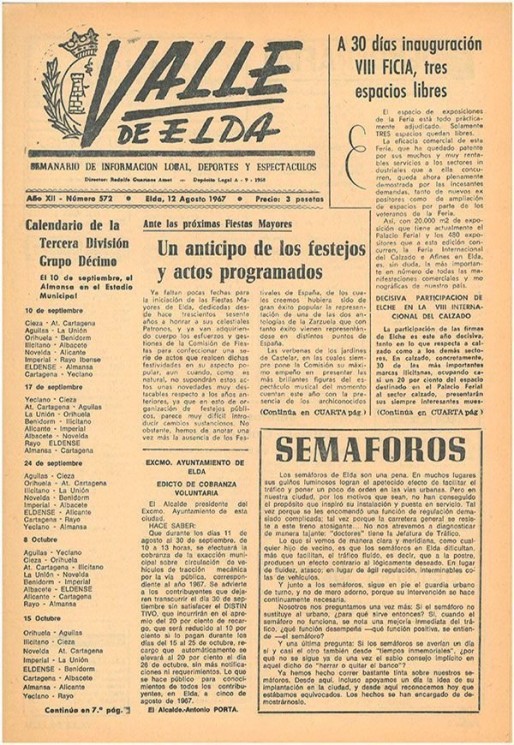N&uacute;mero 0572<span>12 de agosto de 1967</span>