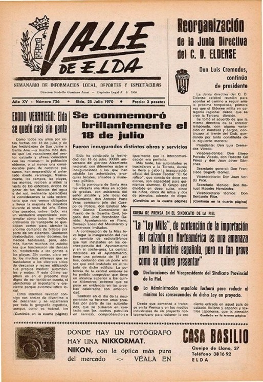 N&uacute;mero 0726<span>25 de julio de 1970</span>