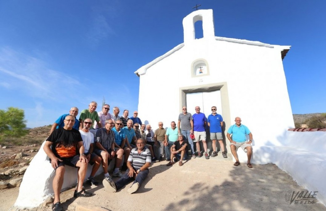 Reto conseguido: la ermita de las Cañadas vuelve a lucir como antaño Reto conseguido: la ermita de las Cañadas vuelve a lucir como antaño