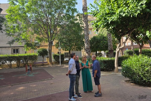 La Plaza Joan Fuster de Petrer ser&aacute; accesible y m&aacute;s segura tras el verano