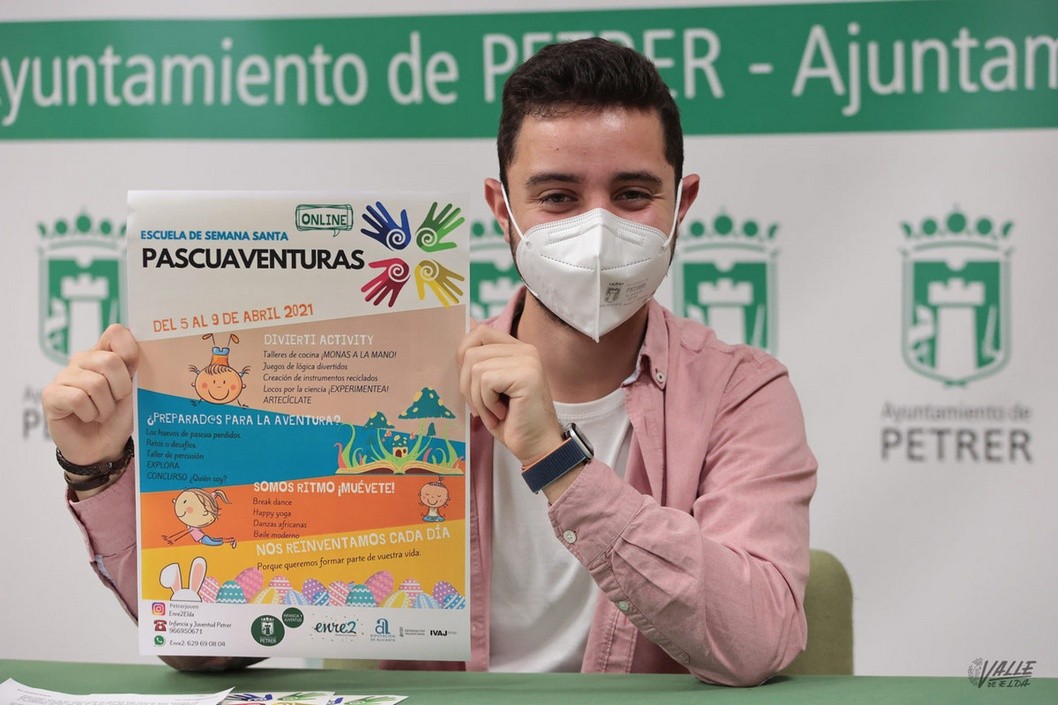 Petrer organiza un programa de actividades online para las vacaciones de Semana Santa Petrer organiza un programa de actividades online para las vacaciones de Semana Santa