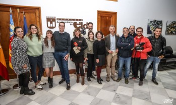 Brindis navide&ntilde;o de Rub&eacute;n Alfaro con los medios de comunicaci&oacute;n