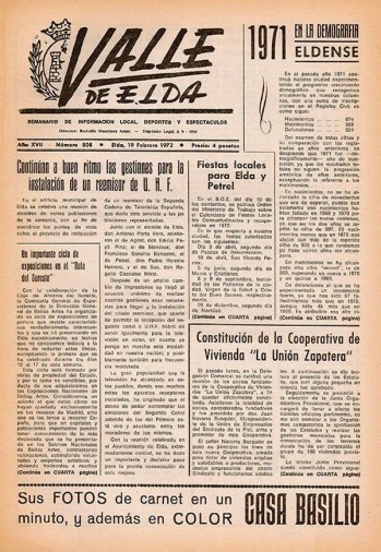 N&uacute;mero 0808 - 19 de febrero de 1972