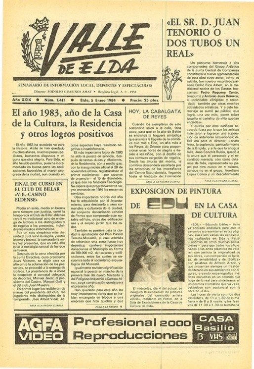 N&uacute;mero 1.411<span>5 de enero de 1984</span>