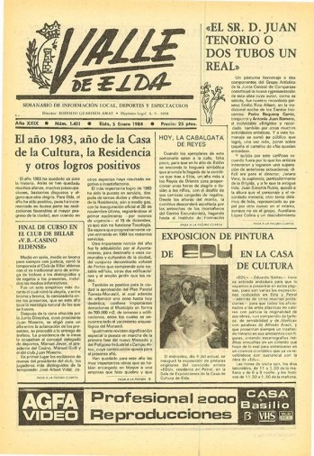 N&uacute;mero 1.411 - 5 de enero de 1984