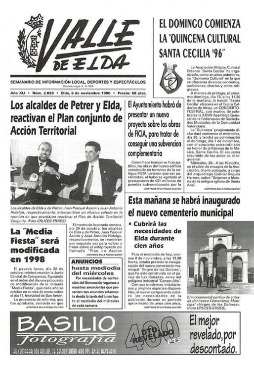 N&uacute;mero 2.028<span>8 de noviembre de 1996</span>