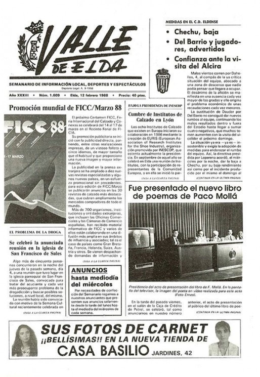N&uacute;mero 1.609<span>12 de febrero de 1988</span>