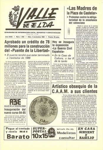 N&uacute;mero 1.450 - 2 de noviembre de 1984