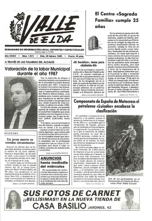 N&uacute;mero 1.611<span>26 de febrero de 1988</span>