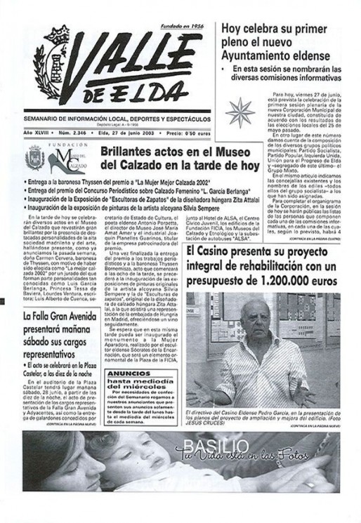 N&uacute;mero 2.346<span>27 de junio de 2003</span>