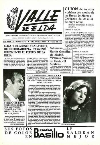 N&uacute;mero 1.333 - 28 de mayo de 1982
