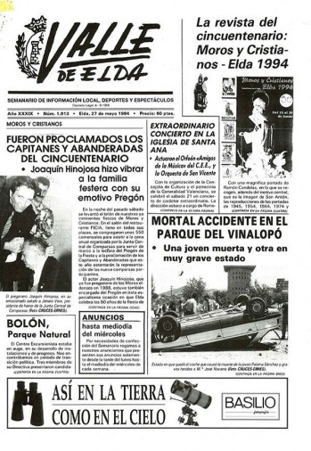 N&uacute;mero 1.913 - 27 de mayo de 1994