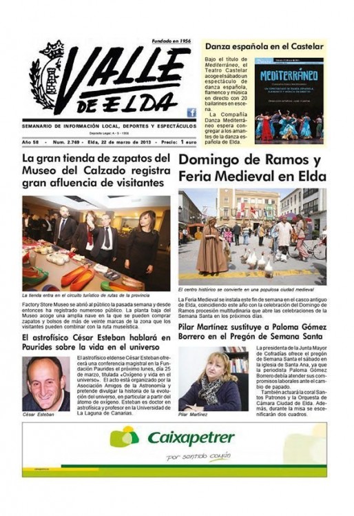 N&uacute;mero 2.769<span>22 de marzo de 2013</span>