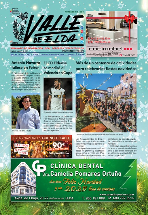 N&uacute;mero 3.167<span>13 de diciembre de 2024</span>